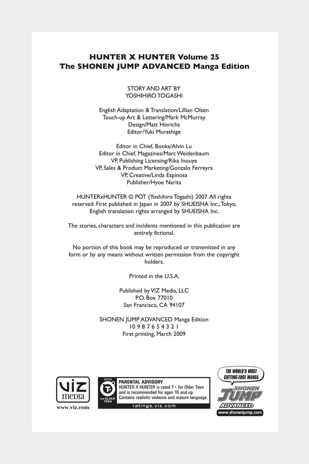 Hunter x Hunter Chap 261 - Next Chap 262