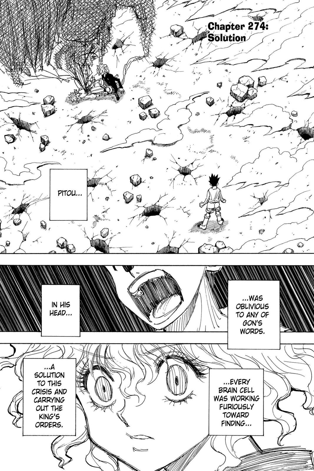 Hunter x Hunter Chap 274 - Next Chap 275