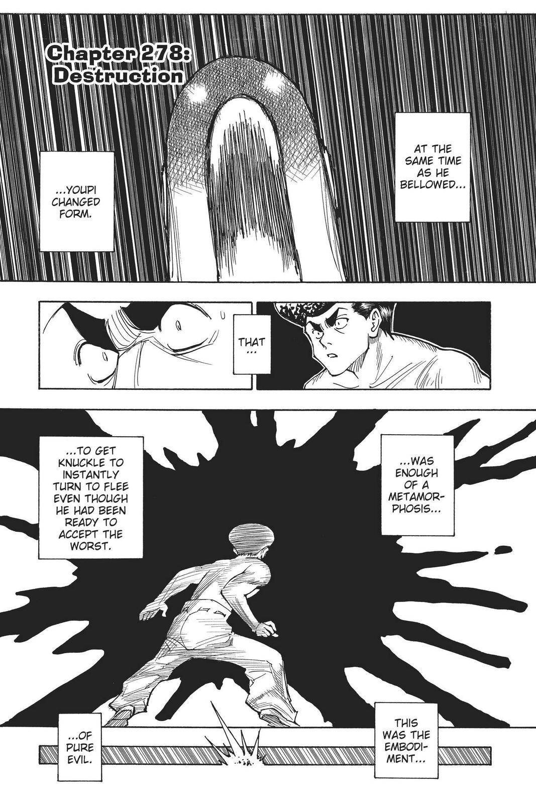 Hunter x Hunter Chap 278 - Next Chap 279