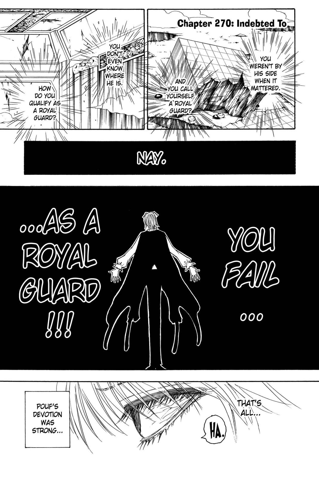 Hunter x Hunter Chap 270 - Next Chap 271