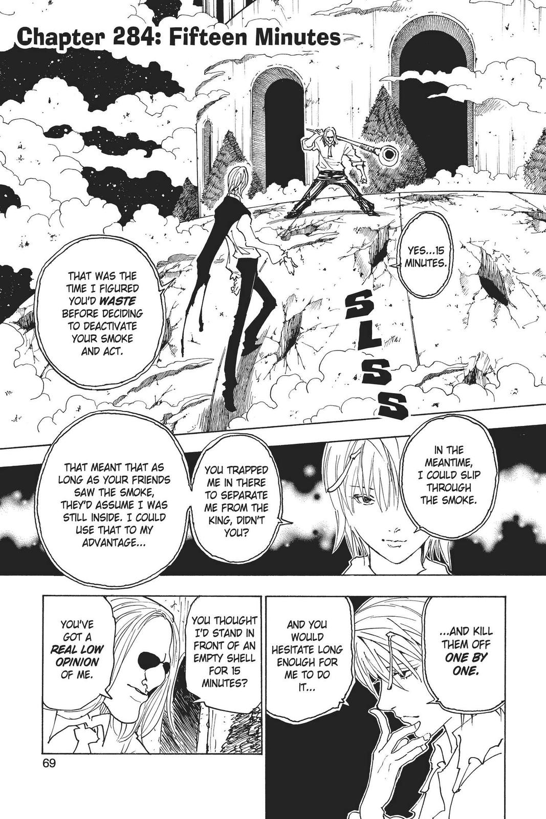 Hunter x Hunter Chap 284 - Next Chap 285