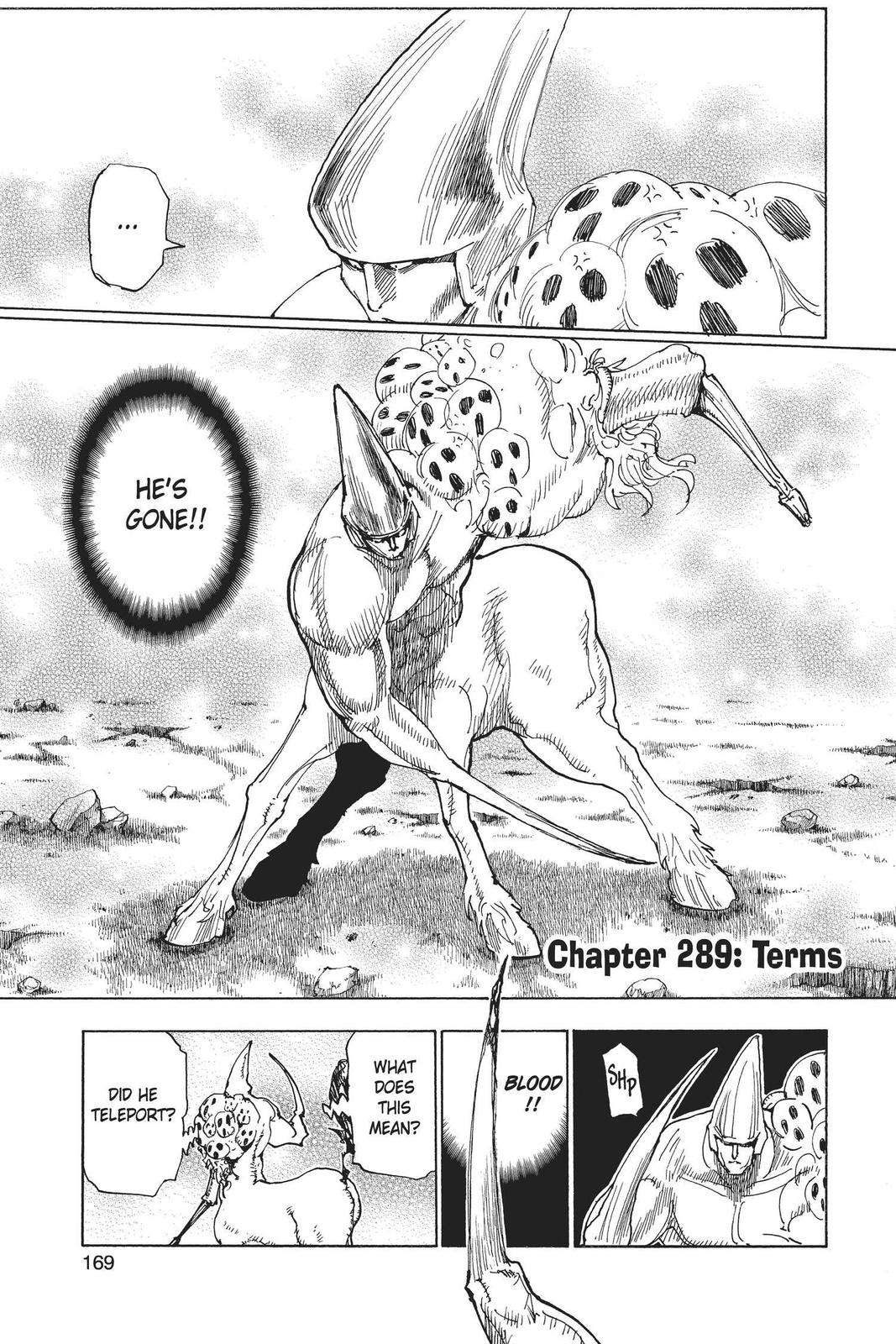 Hunter x Hunter Chap 289 - Next Chap 290