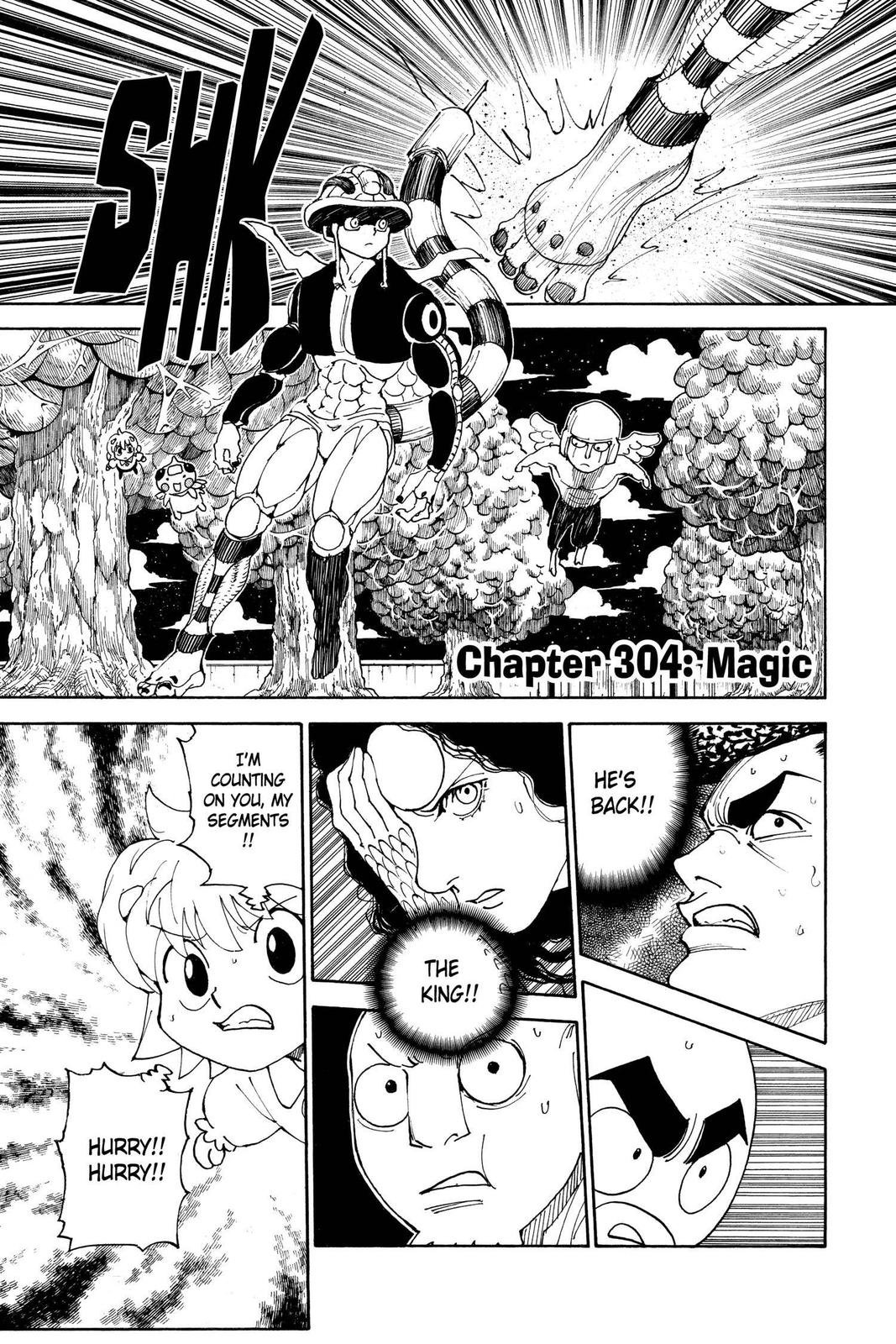 Hunter x Hunter Chap 304 - Next Chap 305