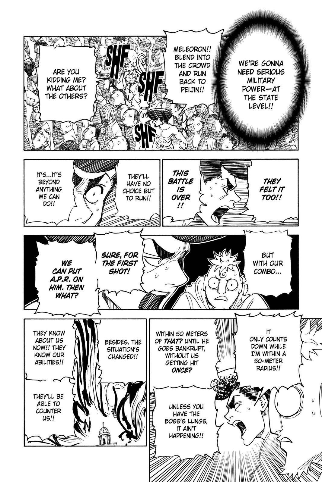 Hunter x Hunter Chap 308 - Next Chap 309
