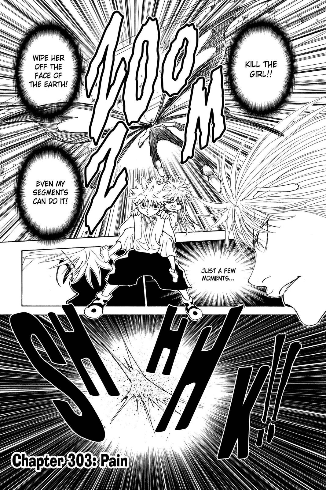 Hunter x Hunter Chap 303 - Next Chap 304
