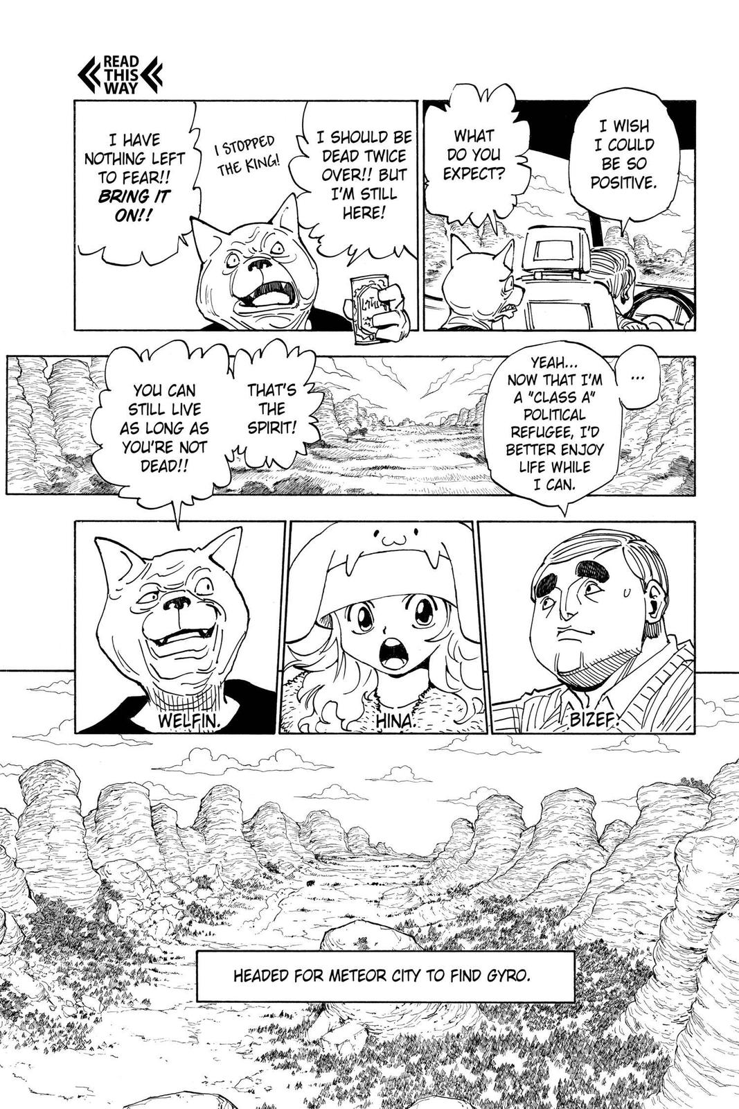 Hunter x Hunter Chap 315 - Next Chap 316