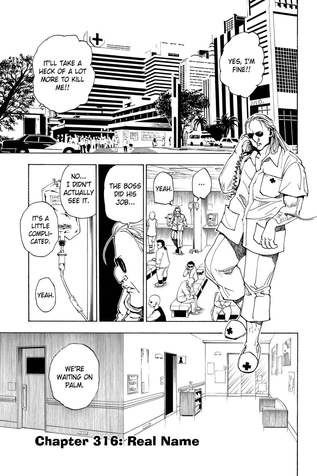 Hunter x Hunter Chap 316 - Next Chap 317