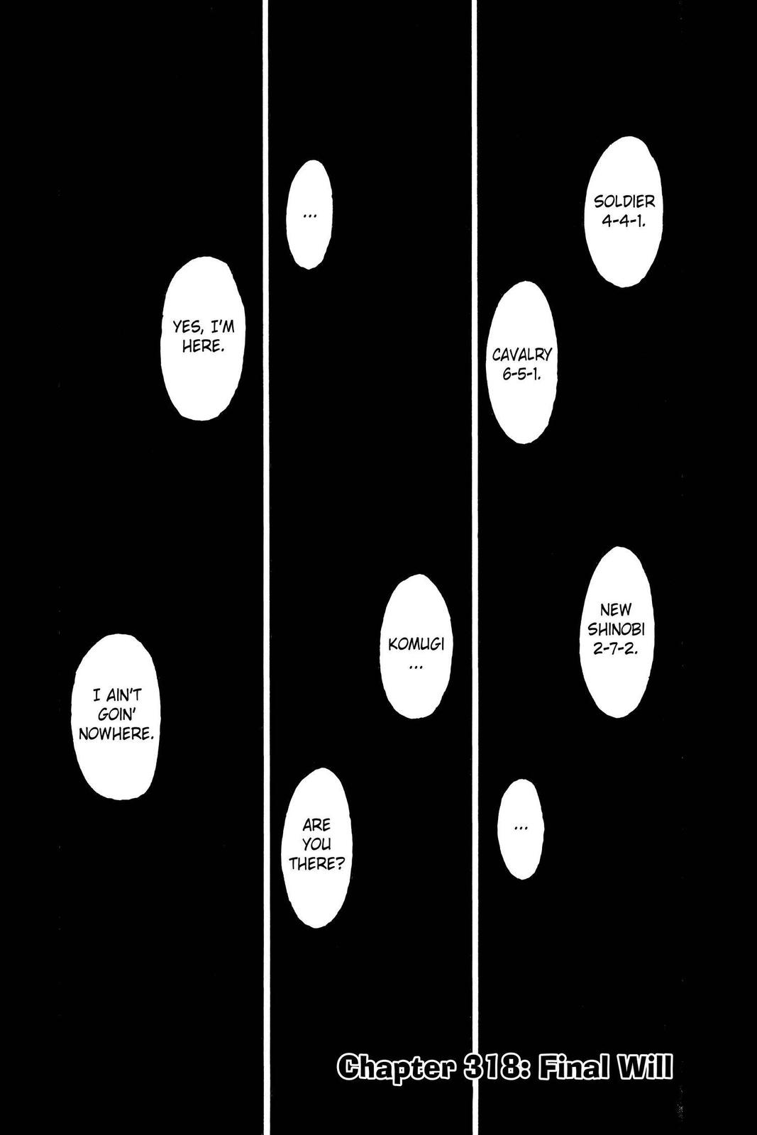 Hunter x Hunter Chap 318 - Next Chap 319