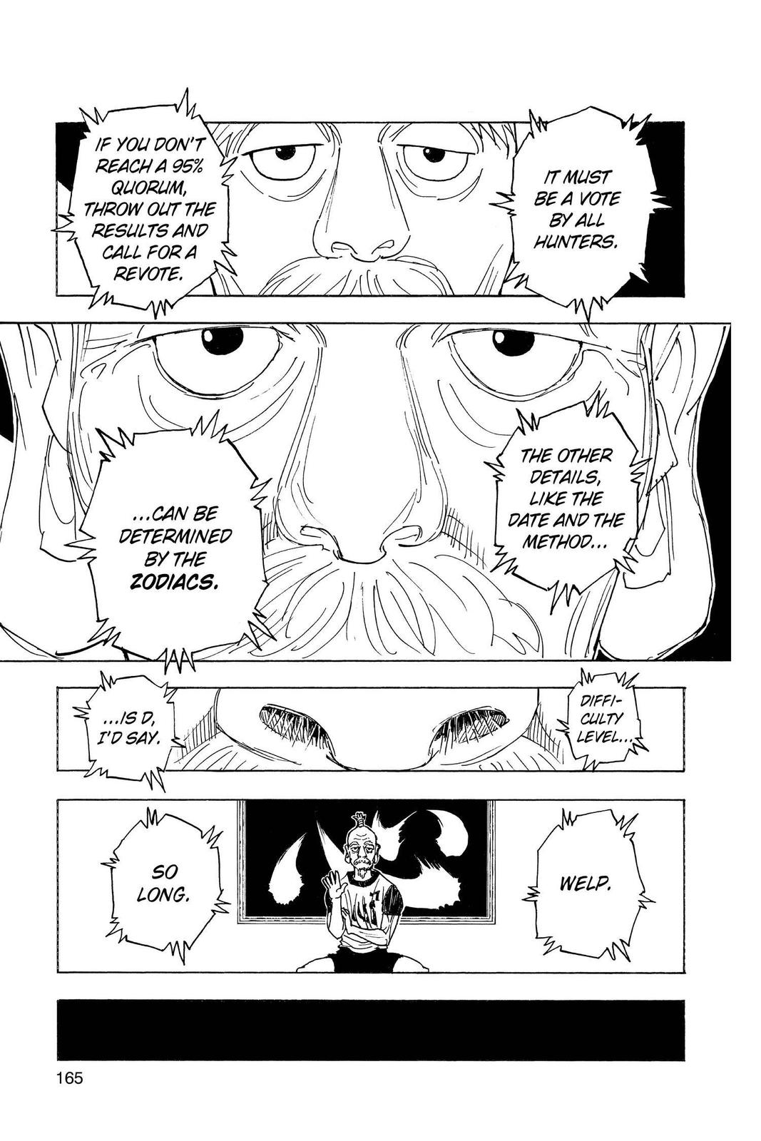 Hunter x Hunter Chap 318 - Next Chap 319