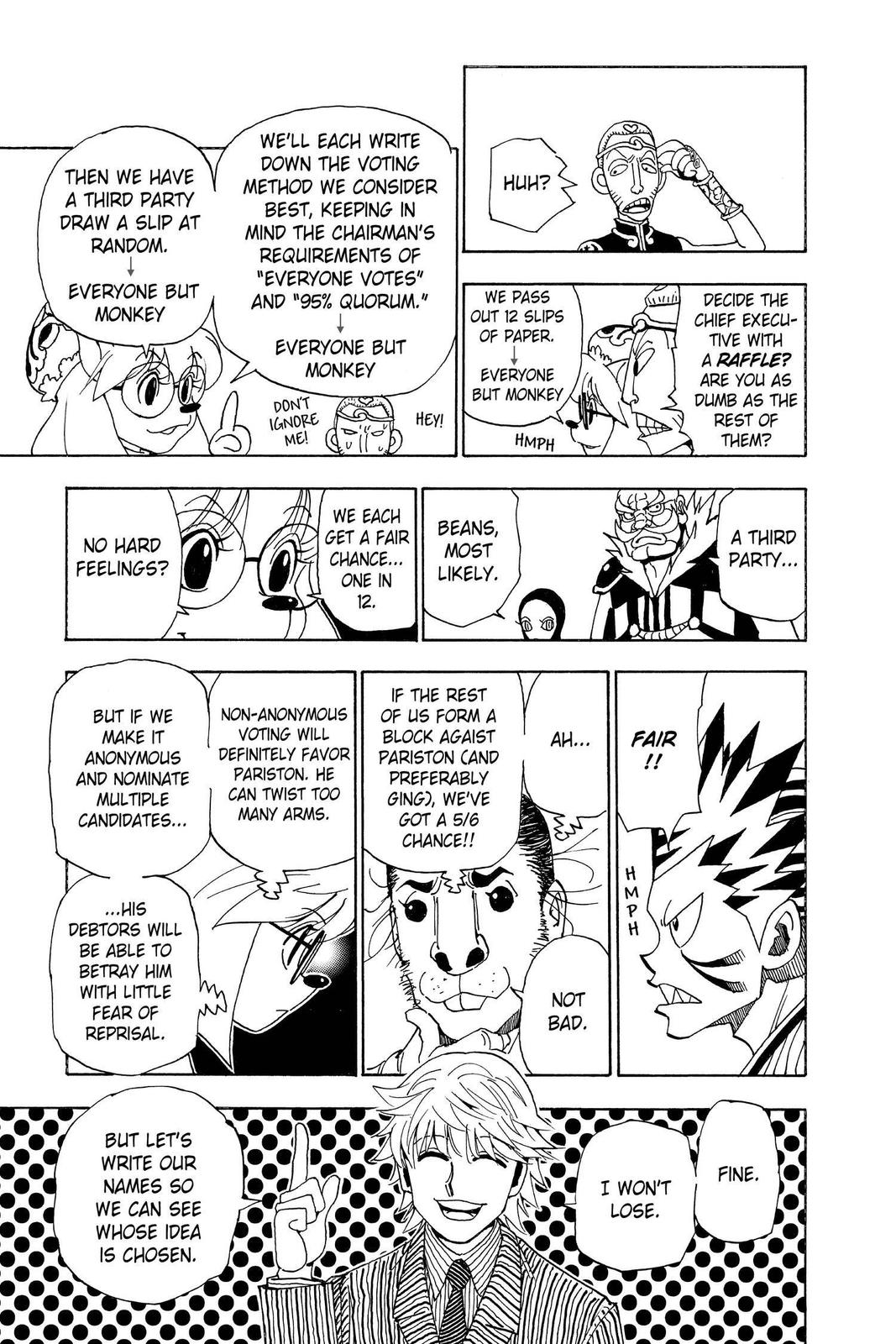 Hunter x Hunter Chap 319 - Next Chap 320