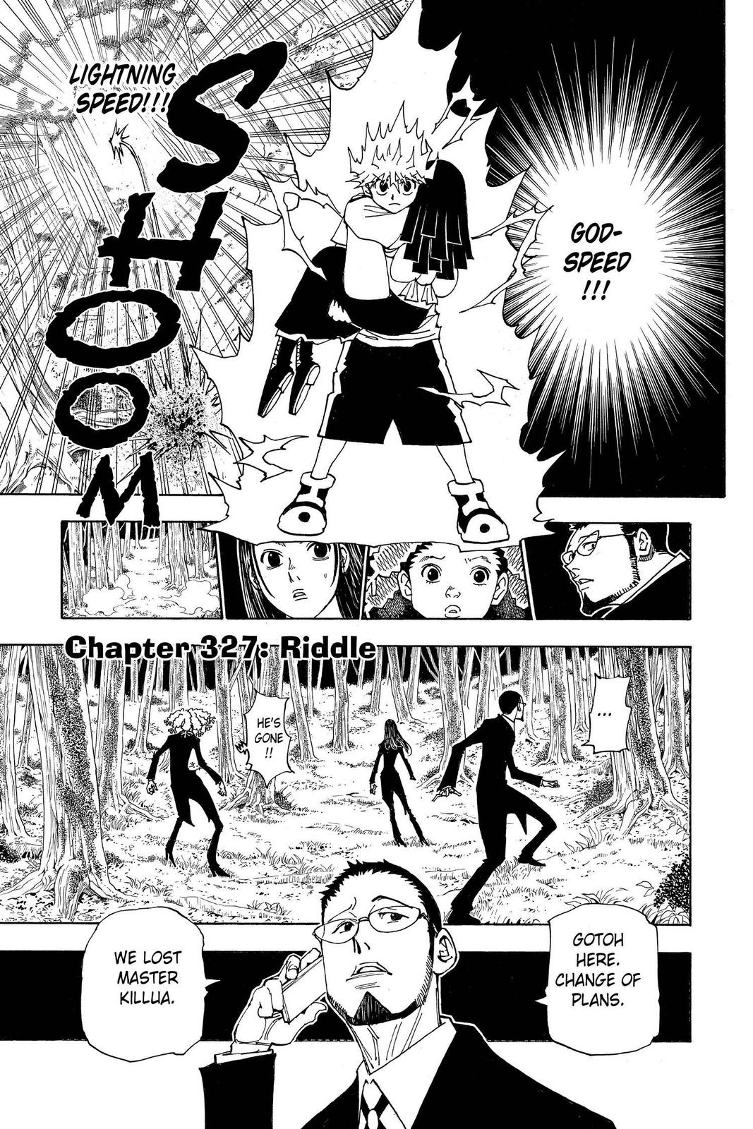 Hunter x Hunter Chap 327 - Next Chap 328