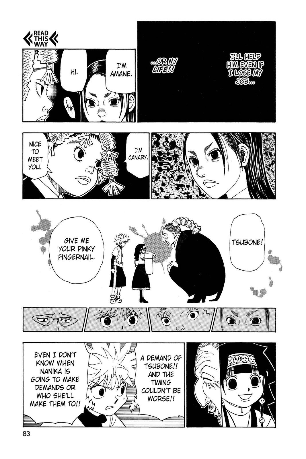 Hunter x Hunter Chap 324 - Next Chap 325