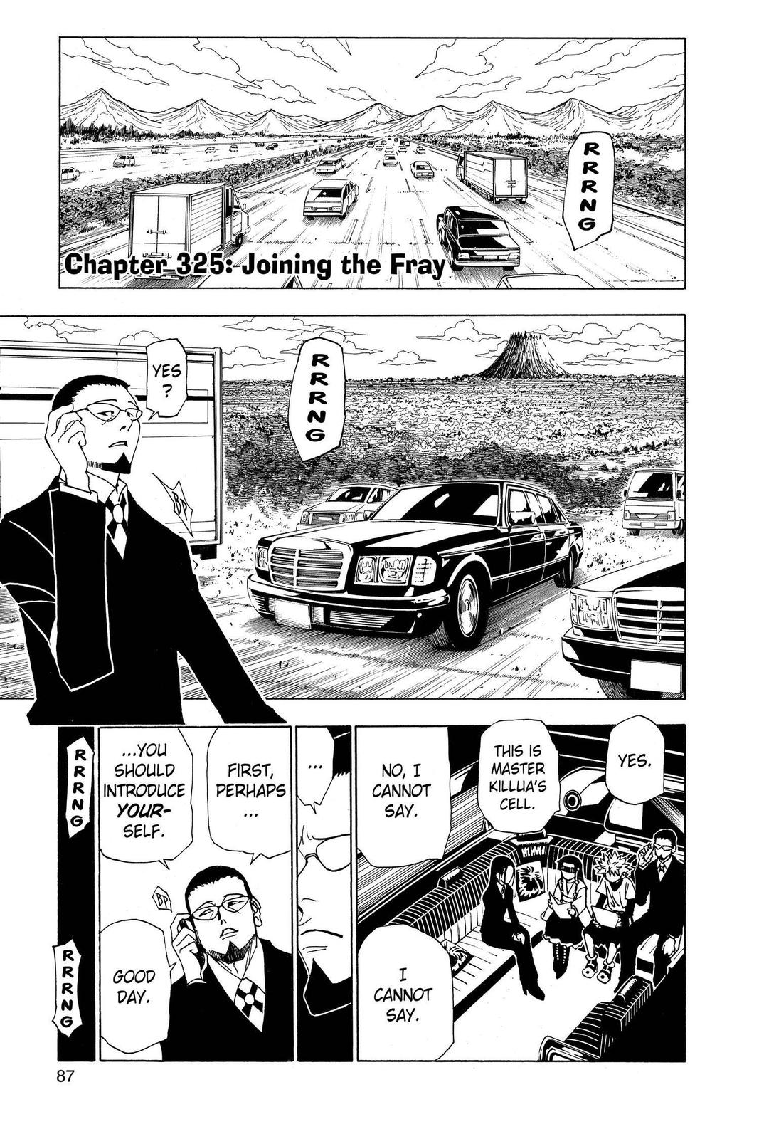Hunter x Hunter Chap 325 - Next Chap 326