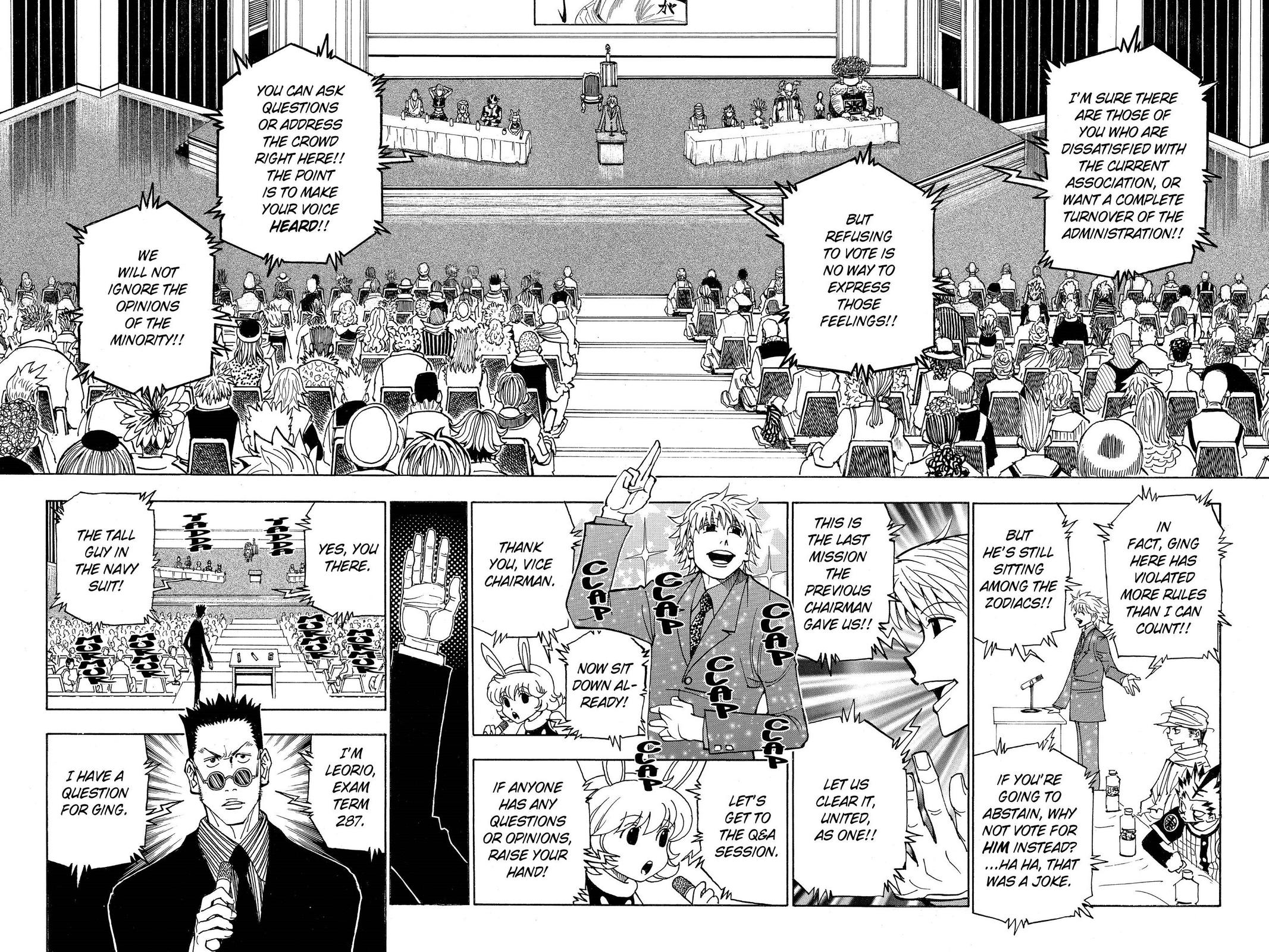 Hunter x Hunter Chap 325 - Next Chap 326