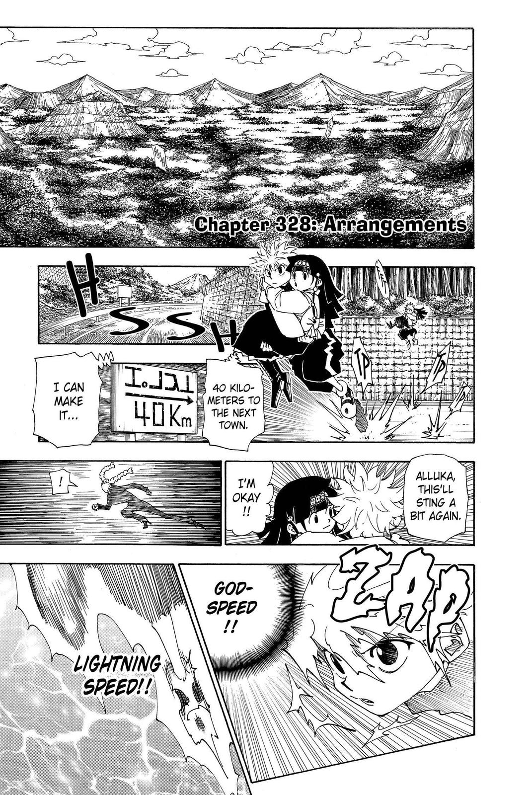 Hunter x Hunter Chap 328 - Next Chap 329