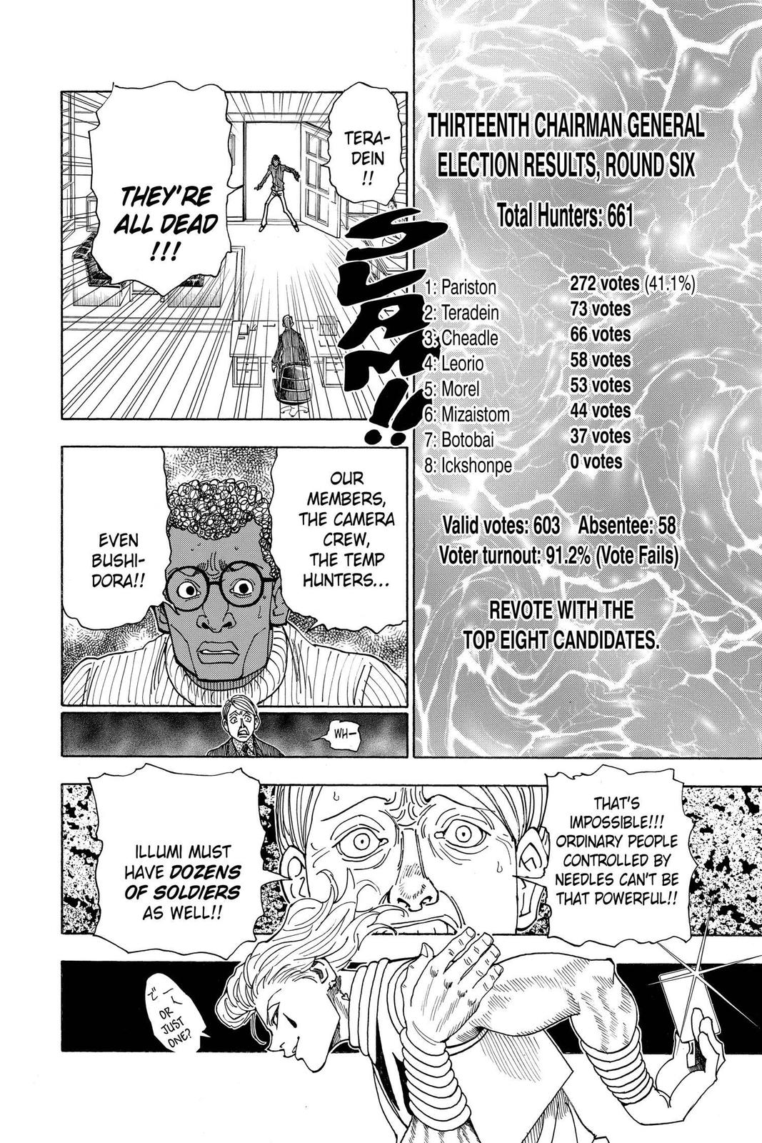 Hunter x Hunter Chap 329 - Next Chap 330