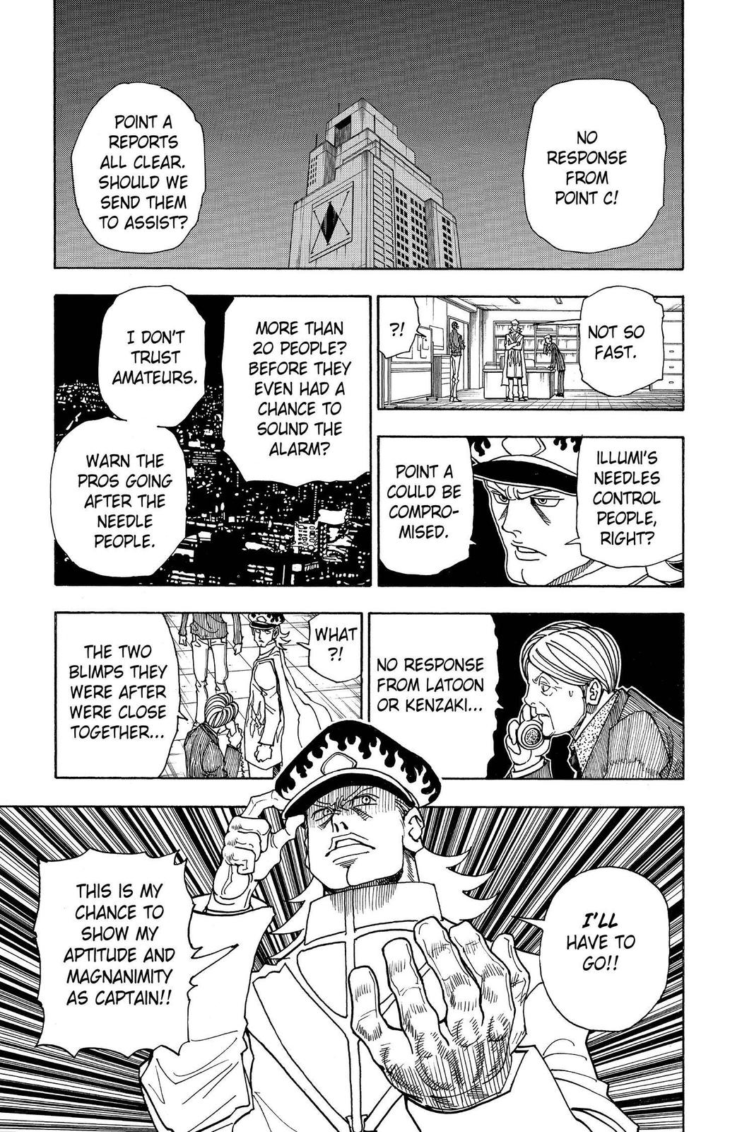 Hunter x Hunter Chap 329 - Next Chap 330