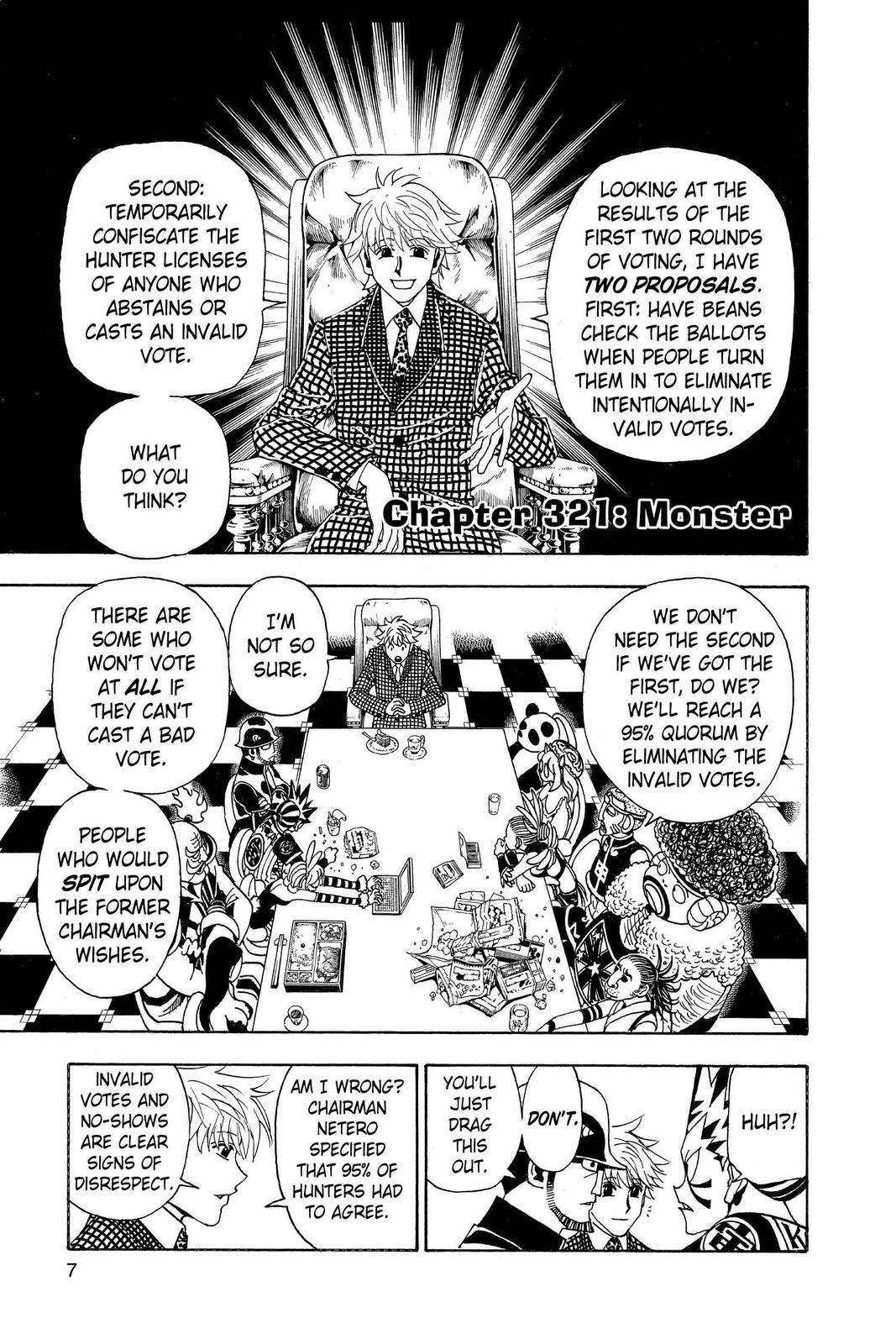 Hunter x Hunter Chap 321 - Next Chap 322