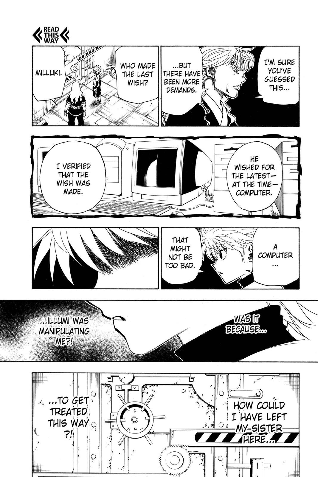 Hunter x Hunter Chap 322 - Next Chap 323