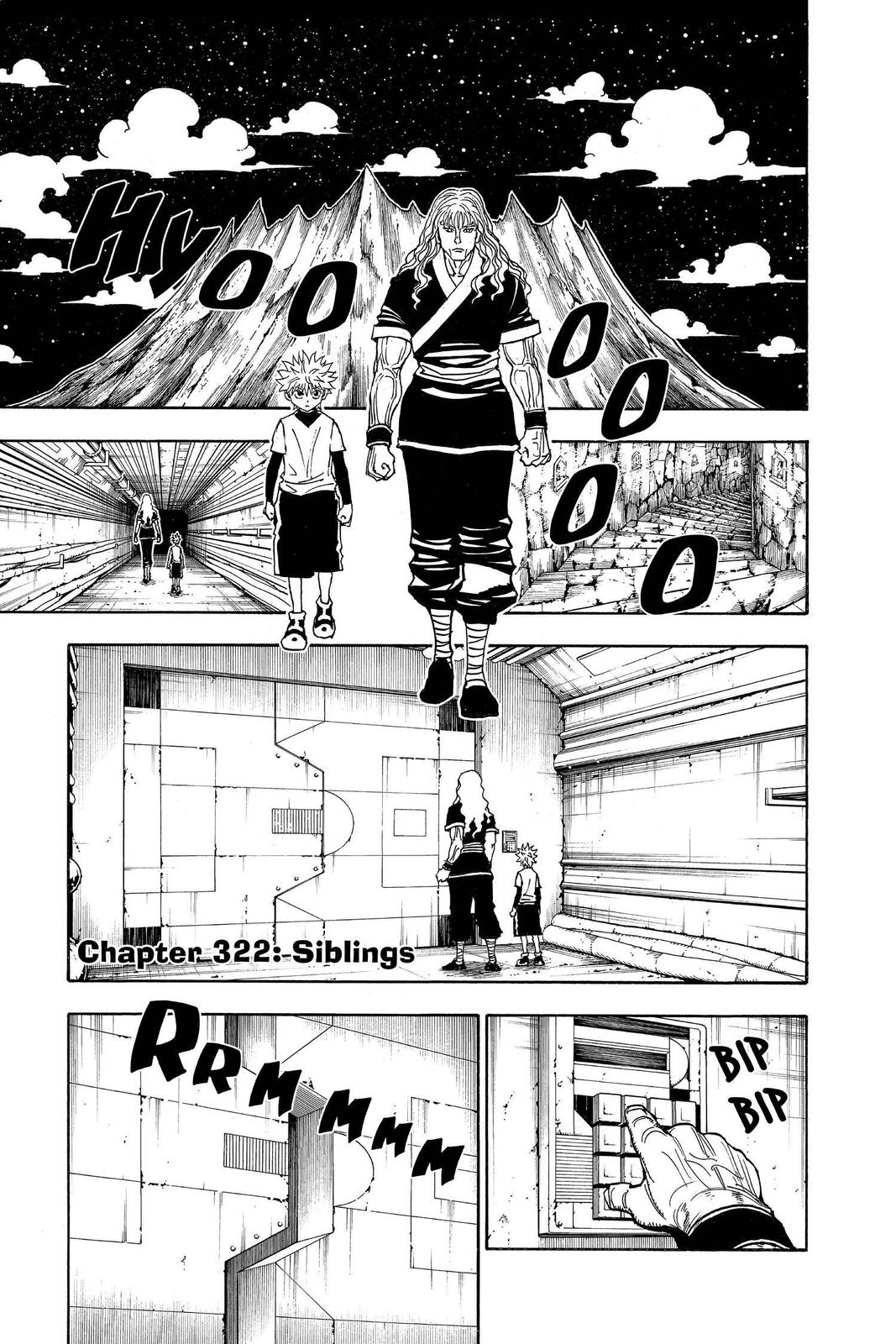 Hunter x Hunter Chap 322 - Next Chap 323