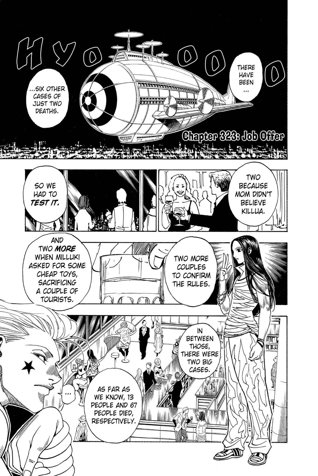 Hunter x Hunter Chap 323 - Next Chap 324