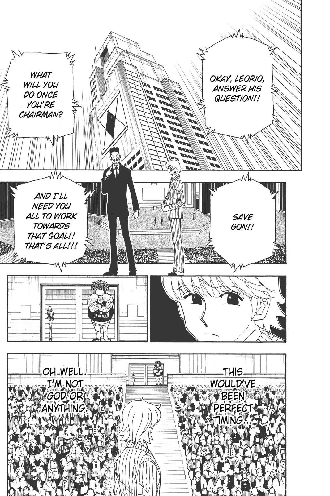Hunter x Hunter Chap 334 - Next Chap 335