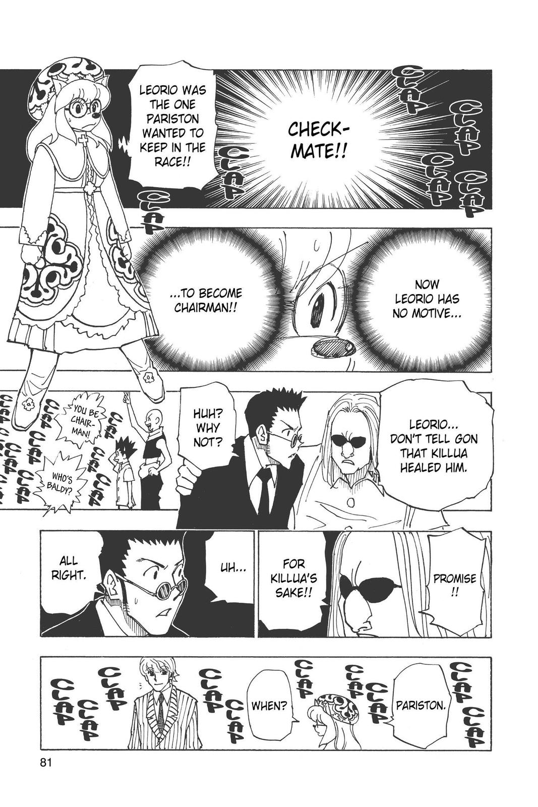 Hunter x Hunter Chap 334 - Next Chap 335