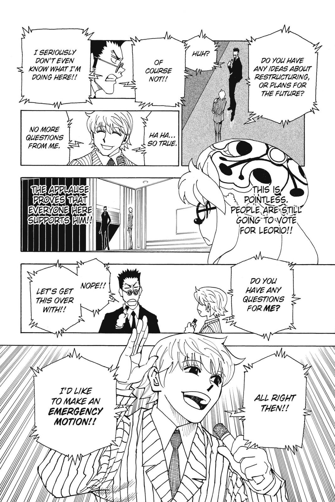 Hunter x Hunter Chap 334 - Next Chap 335