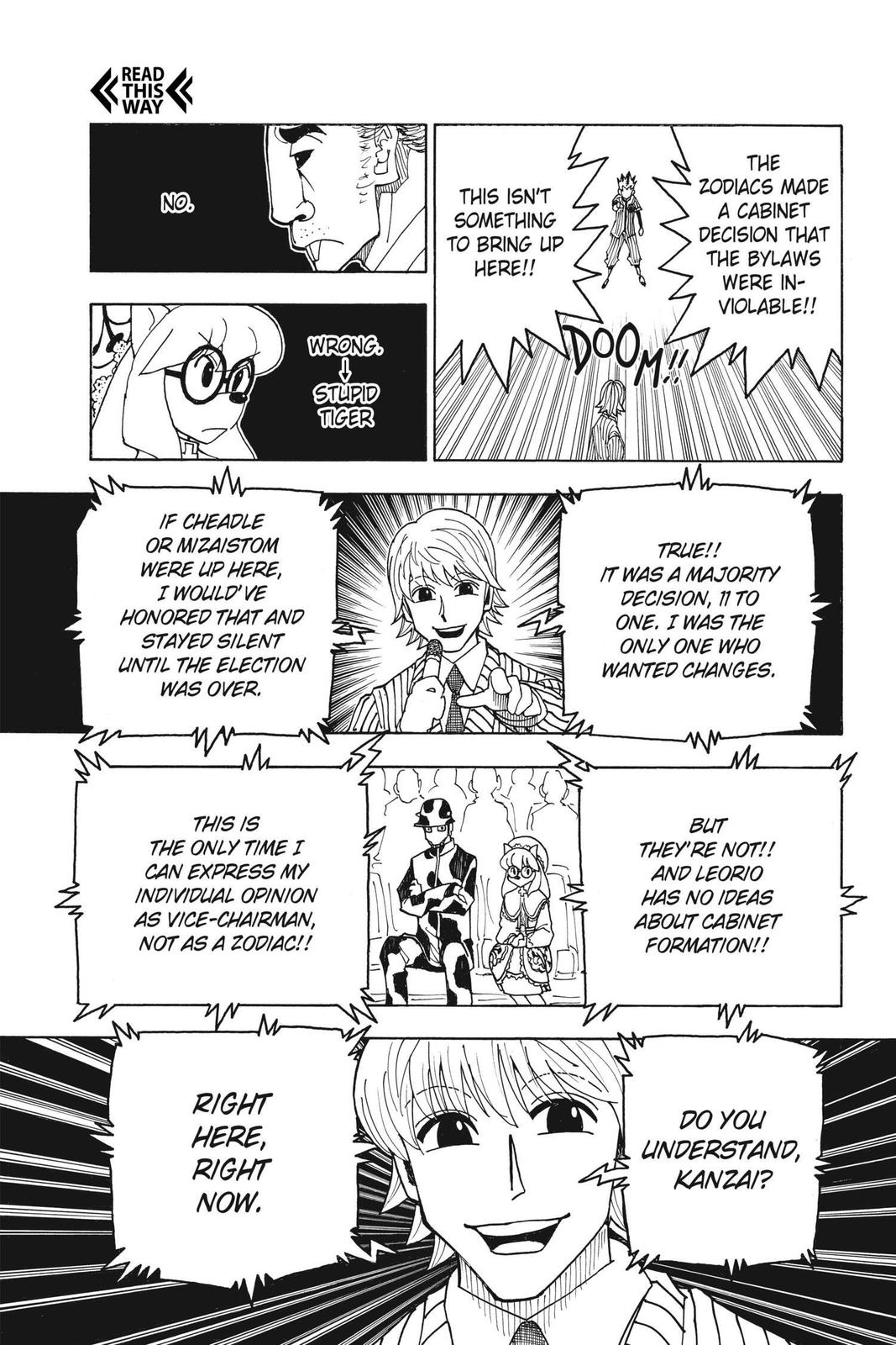 Hunter x Hunter Chap 334 - Next Chap 335