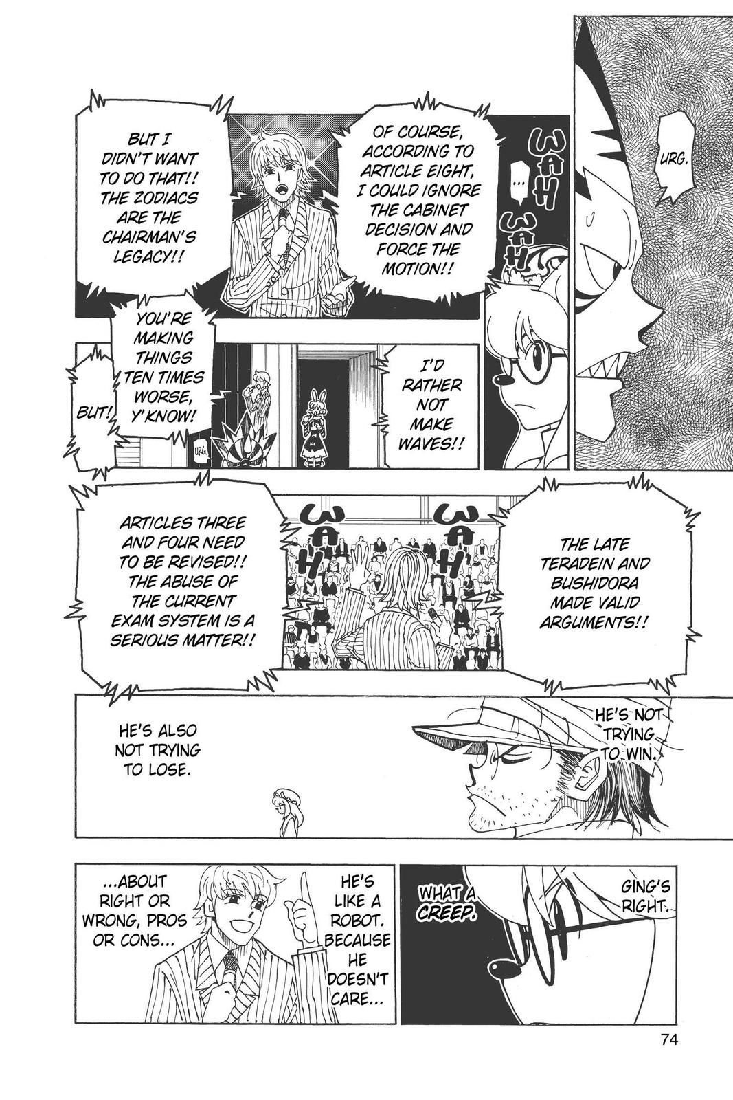 Hunter x Hunter Chap 334 - Next Chap 335