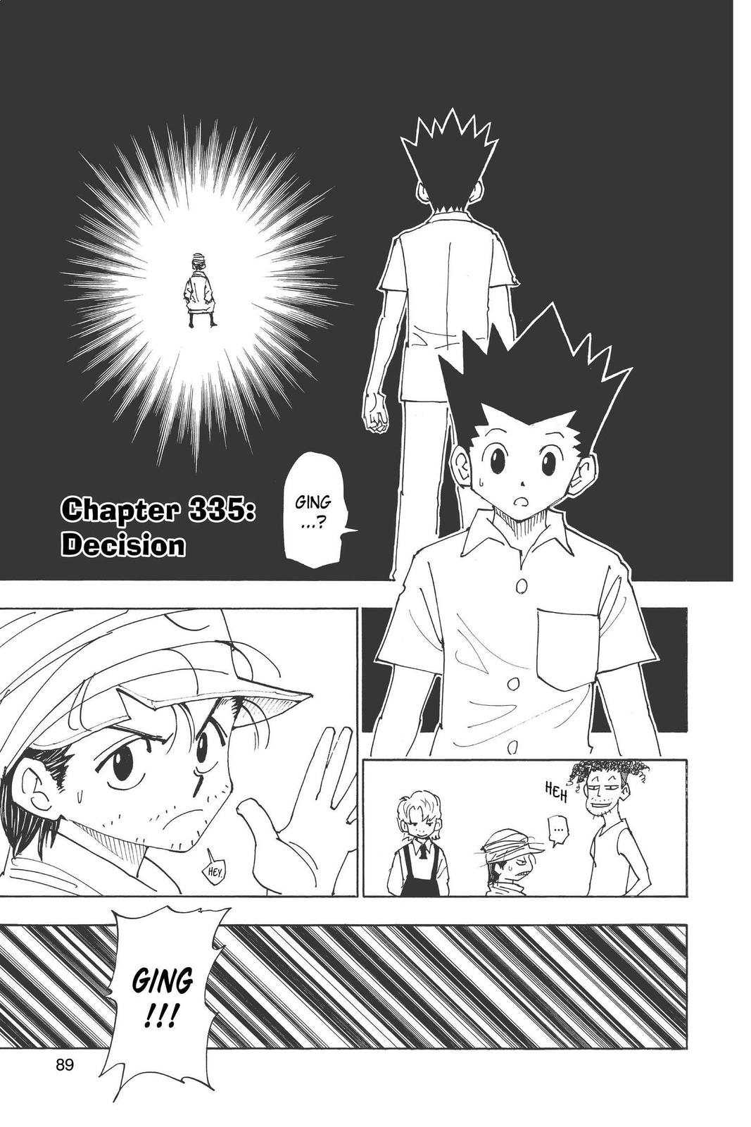 Hunter x Hunter Chap 335 - Next Chap 336