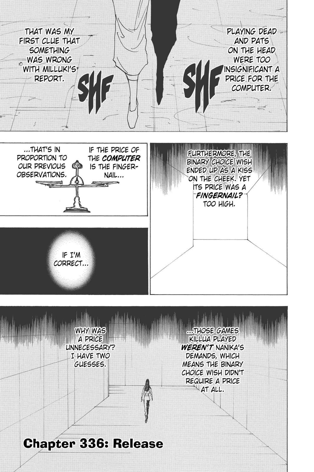 Hunter x Hunter Chap 336 - Next Chap 337