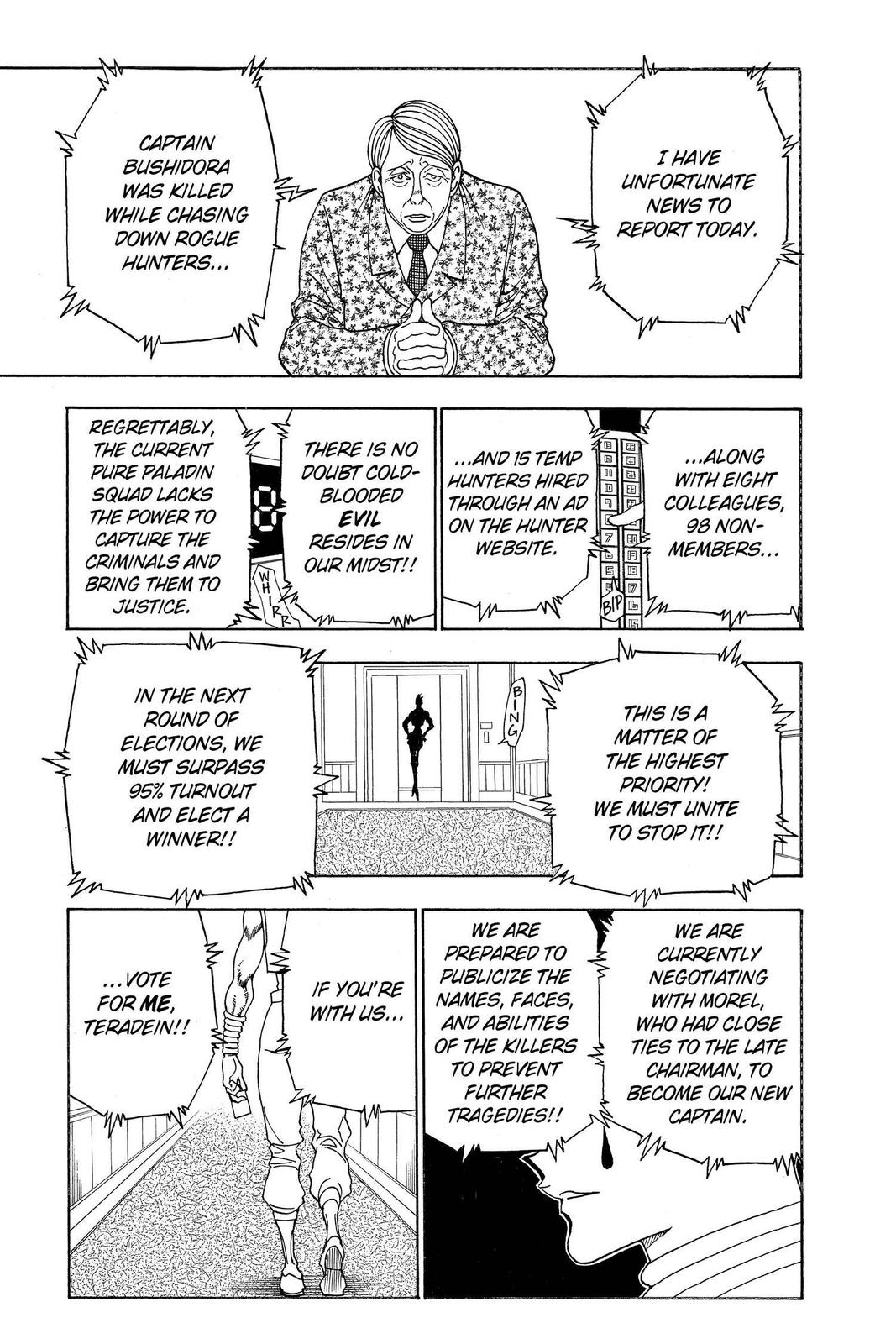 Hunter x Hunter Chap 330 - Next Chap 331