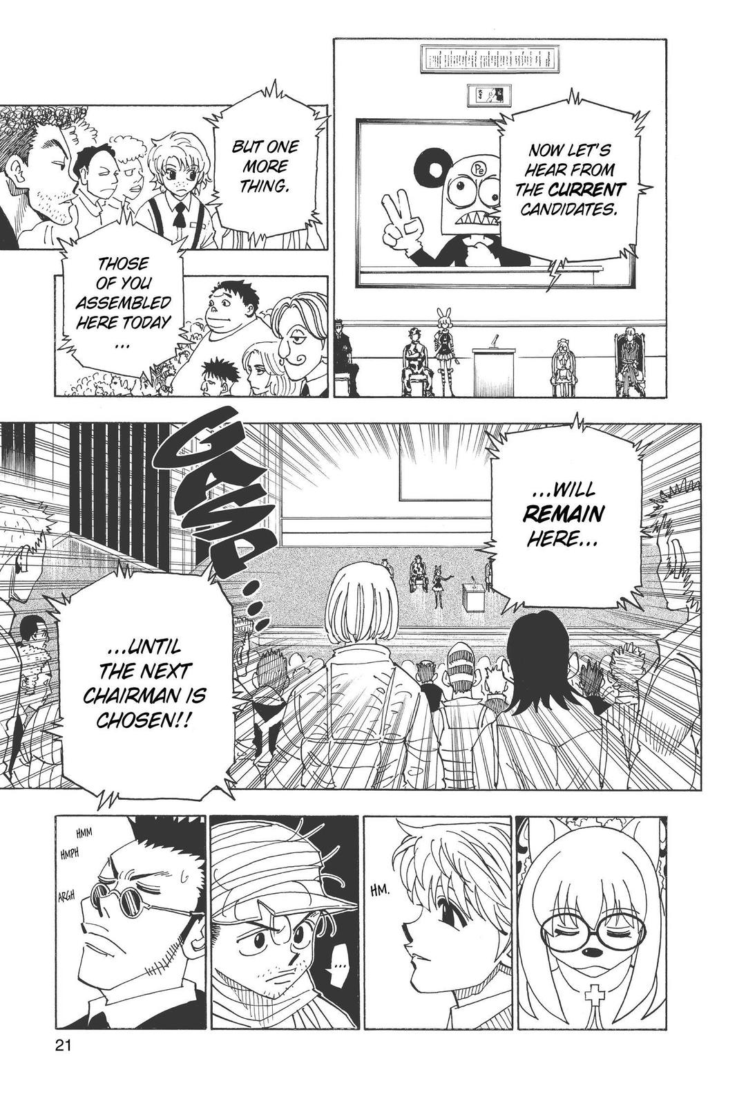 Hunter x Hunter Chap 331 - Next Chap 332