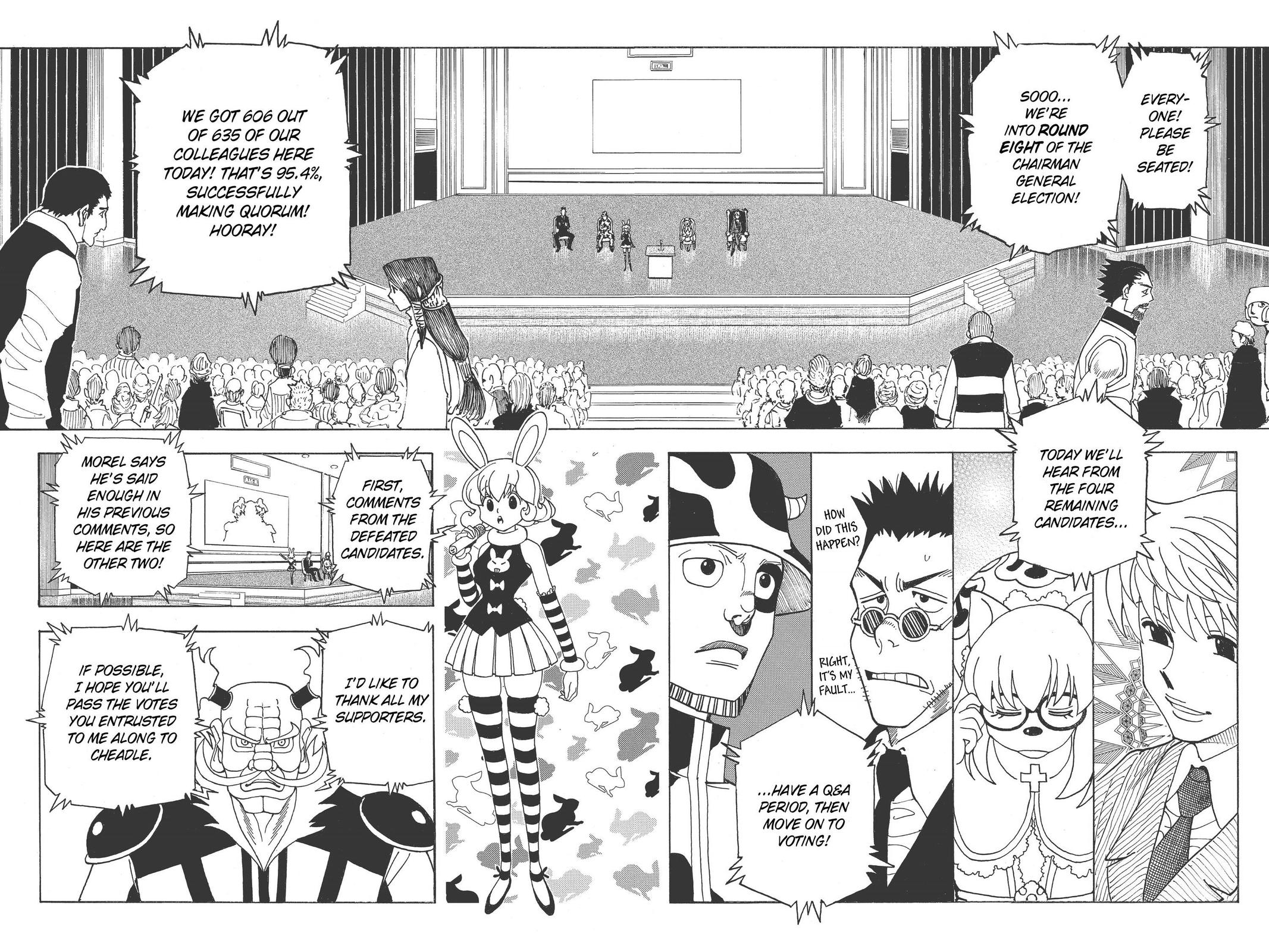 Hunter x Hunter Chap 331 - Next Chap 332