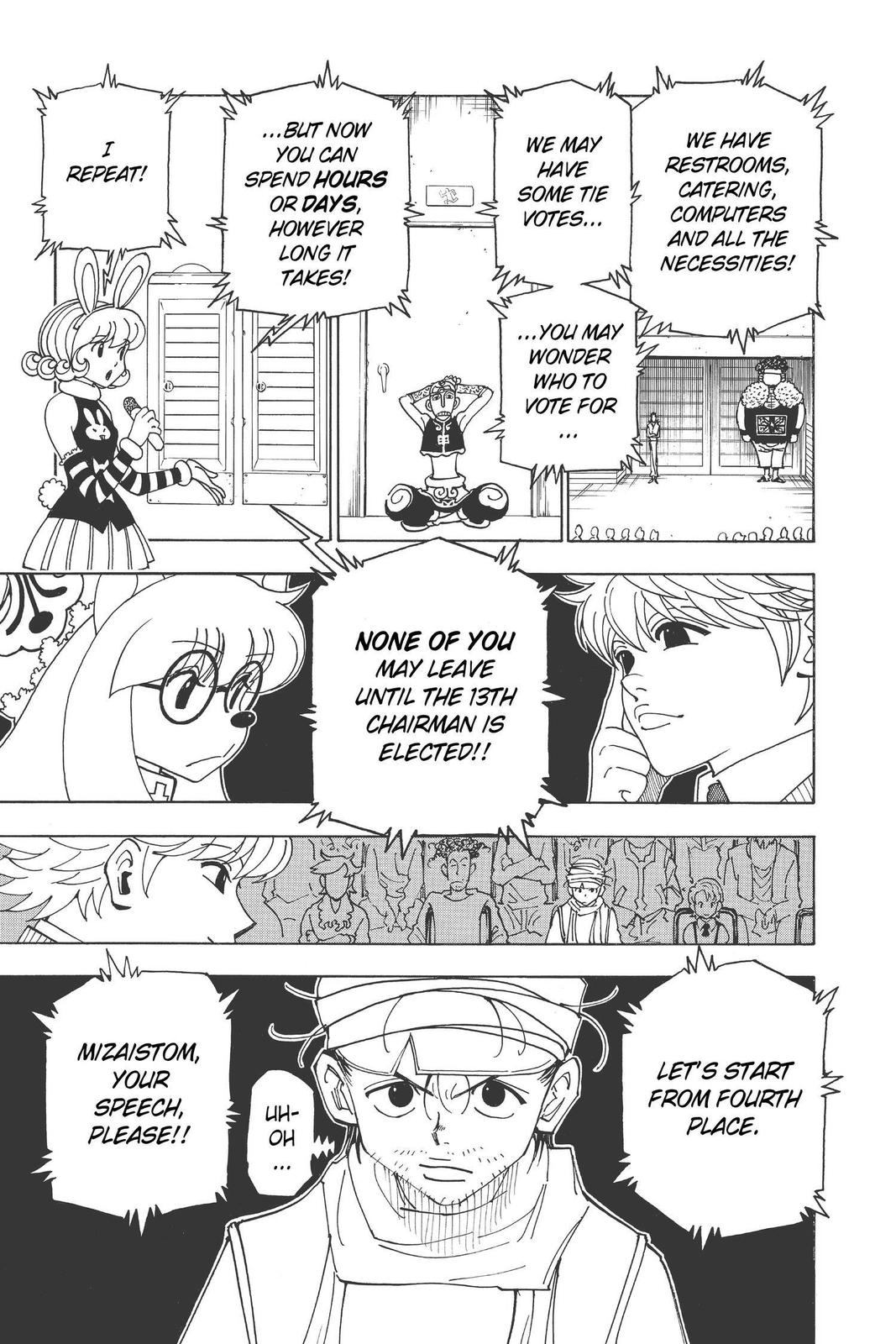 Hunter x Hunter Chap 331 - Next Chap 332