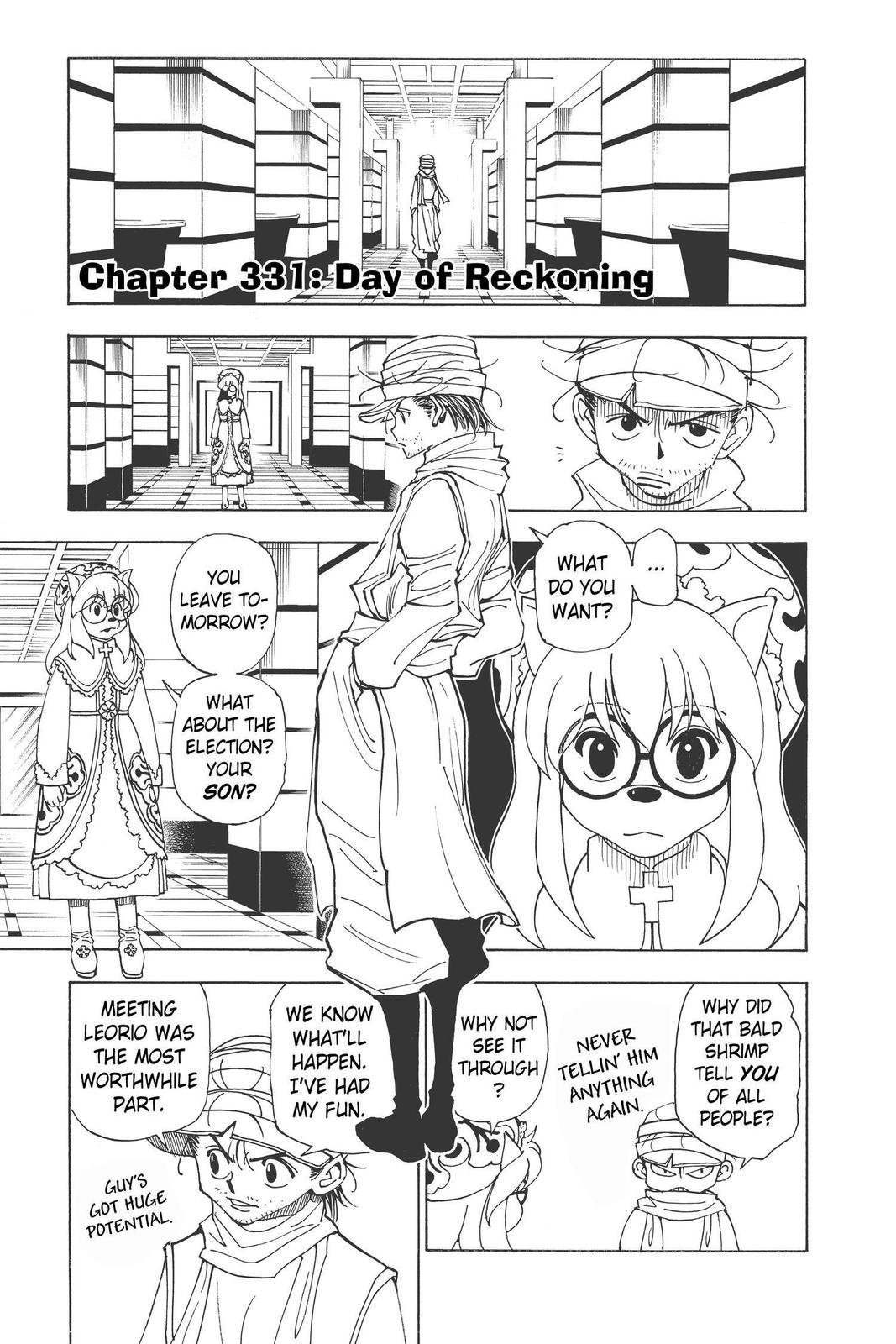 Hunter x Hunter Chap 331 - Next Chap 332