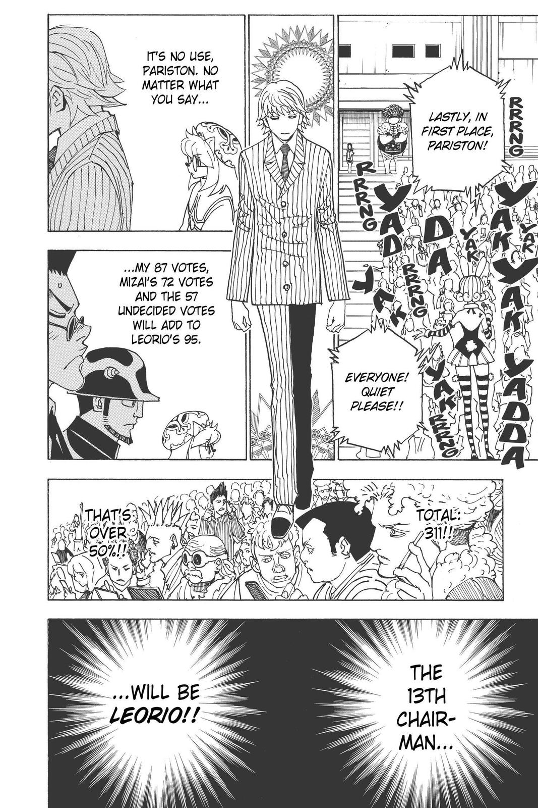 Hunter x Hunter Chap 332 - Next Chap 333