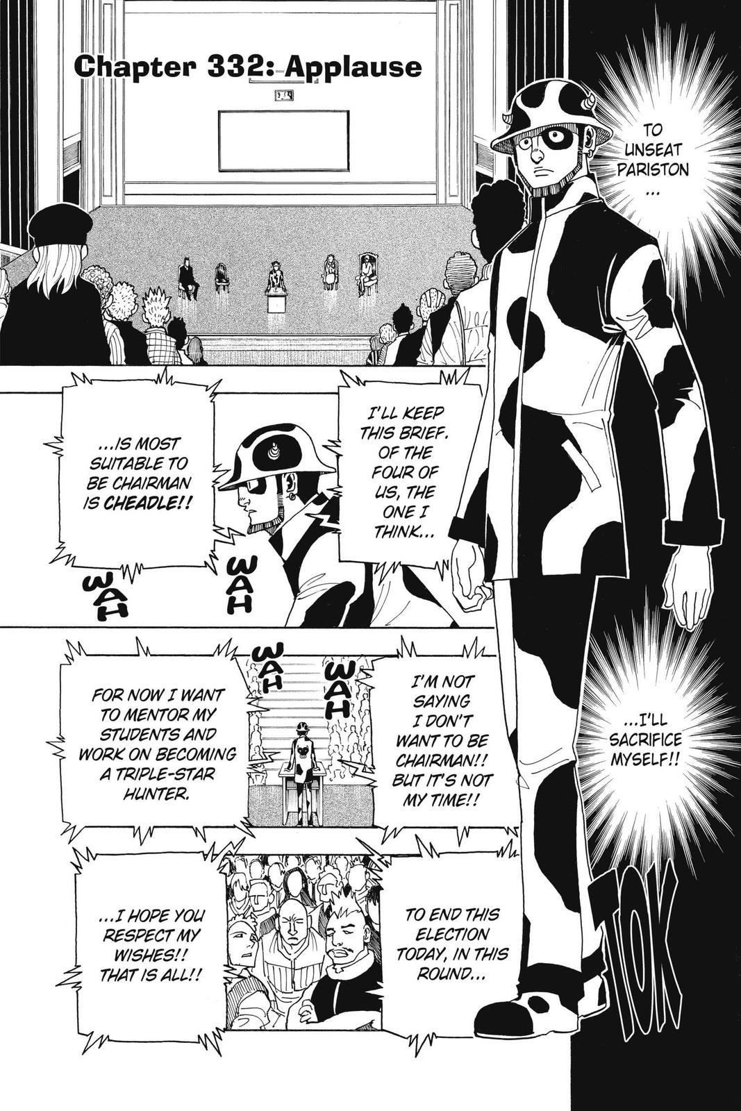 Hunter x Hunter Chap 332 - Next Chap 333