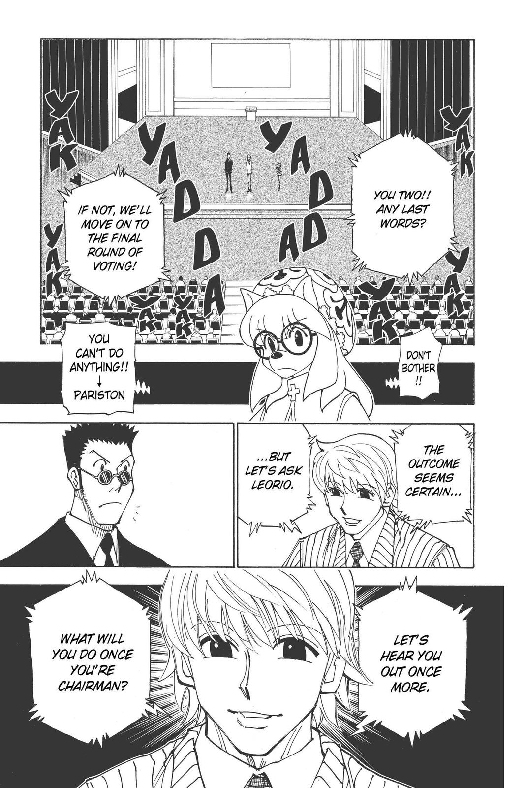 Hunter x Hunter Chap 333 - Next Chap 334