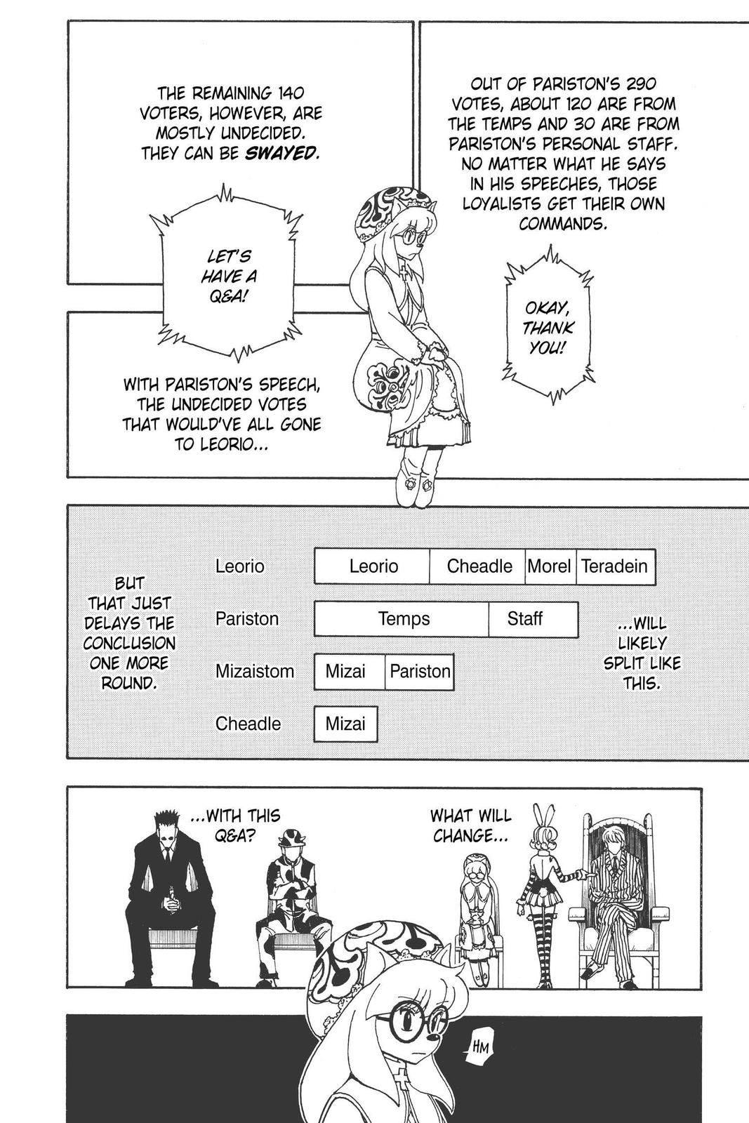 Hunter x Hunter Chap 333 - Next Chap 334