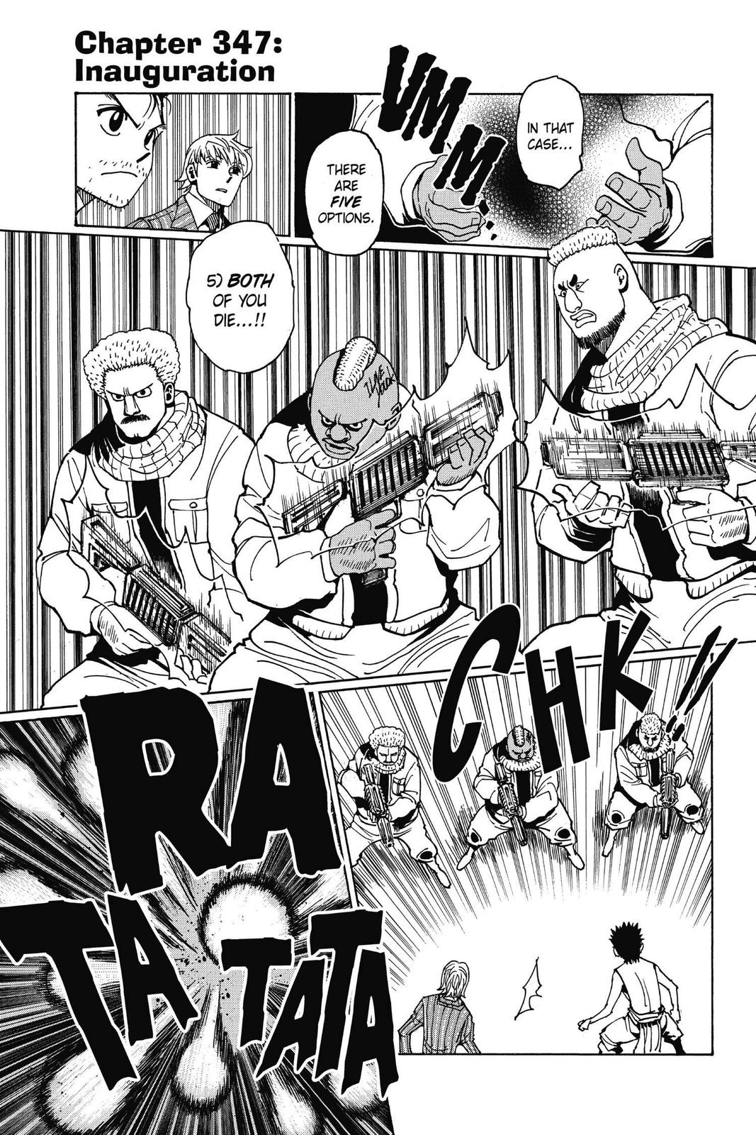 Hunter x Hunter Chap 347 - Next Chap 348