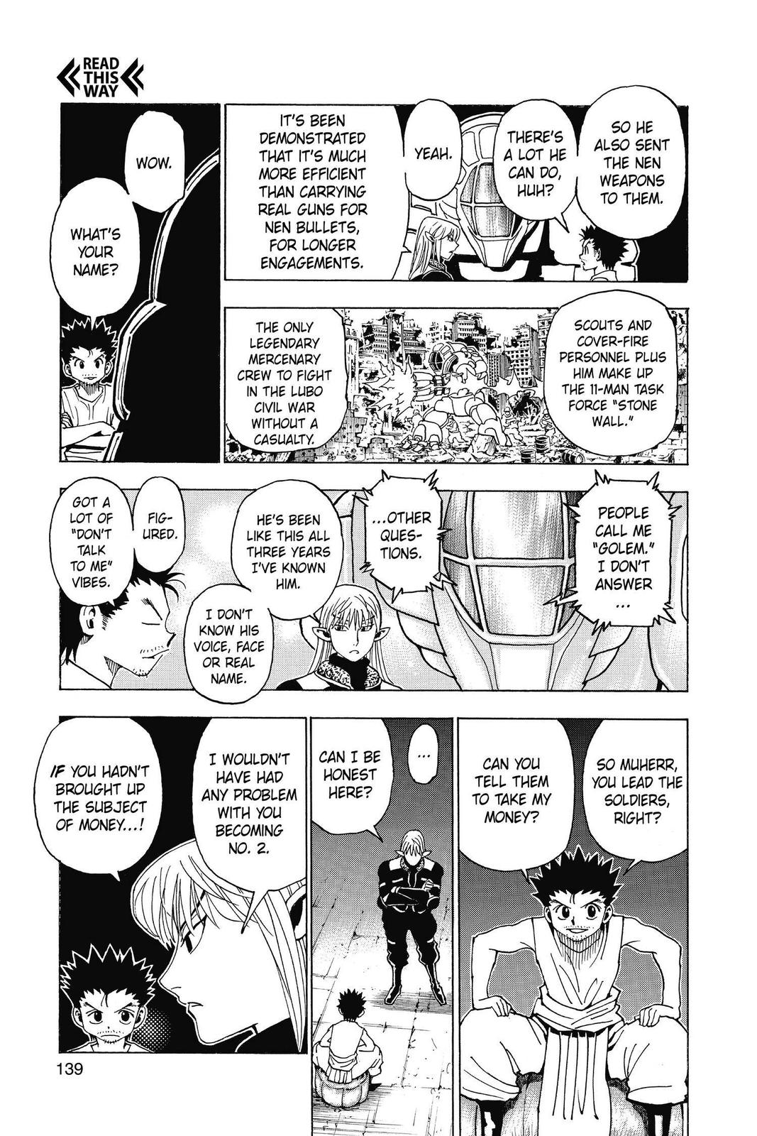 Hunter x Hunter Chap 347 - Next Chap 348