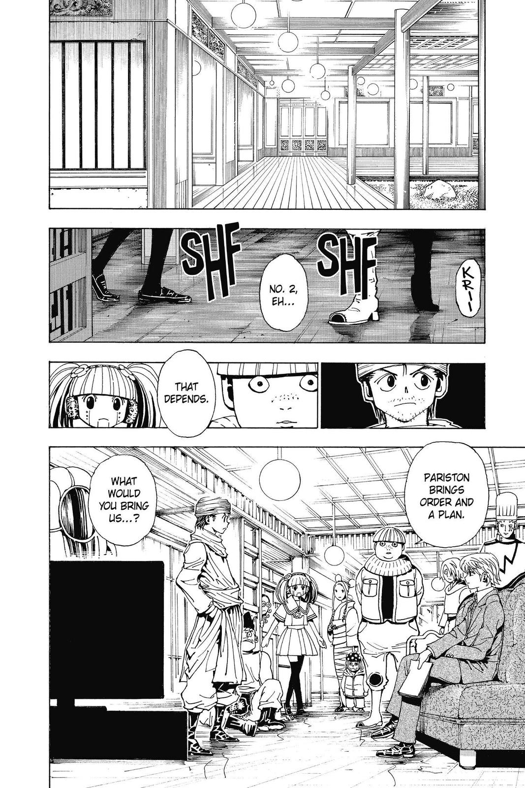 Hunter x Hunter Chap 344 - Next Chap 345