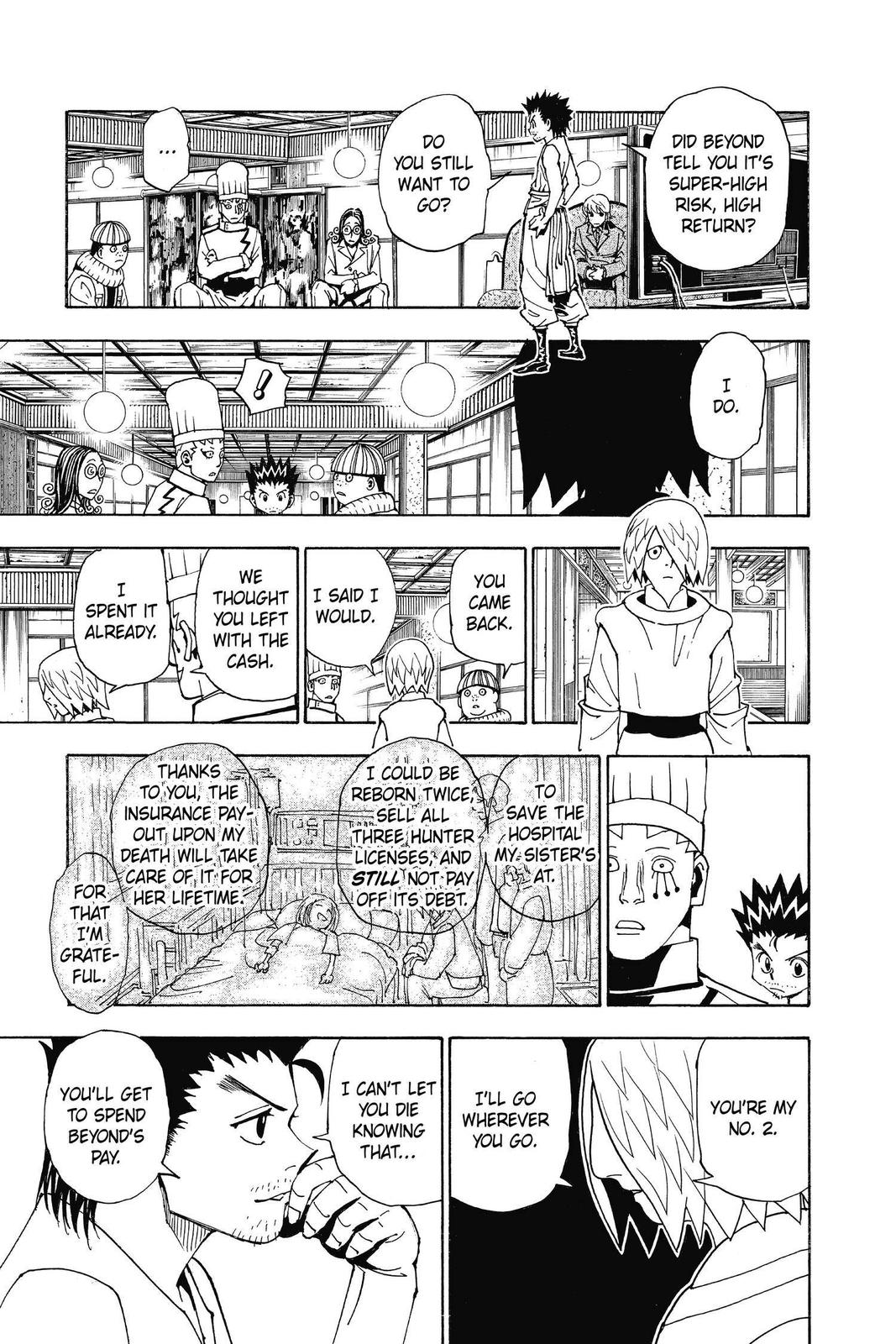 Hunter x Hunter Chap 344 - Next Chap 345