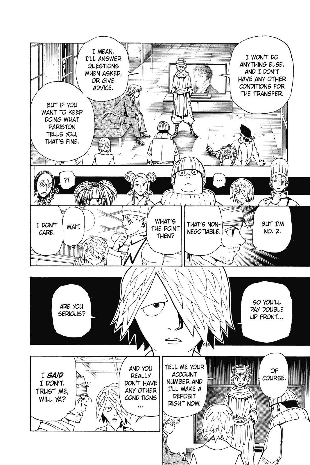 Hunter x Hunter Chap 344 - Next Chap 345