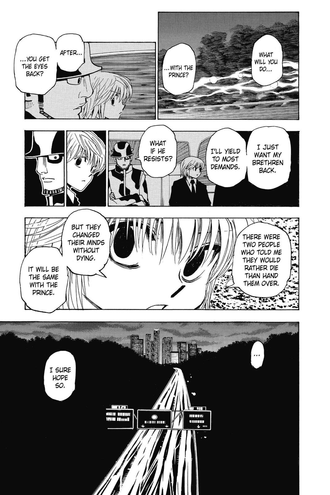 Hunter x Hunter Chap 345 - Next Chap 346