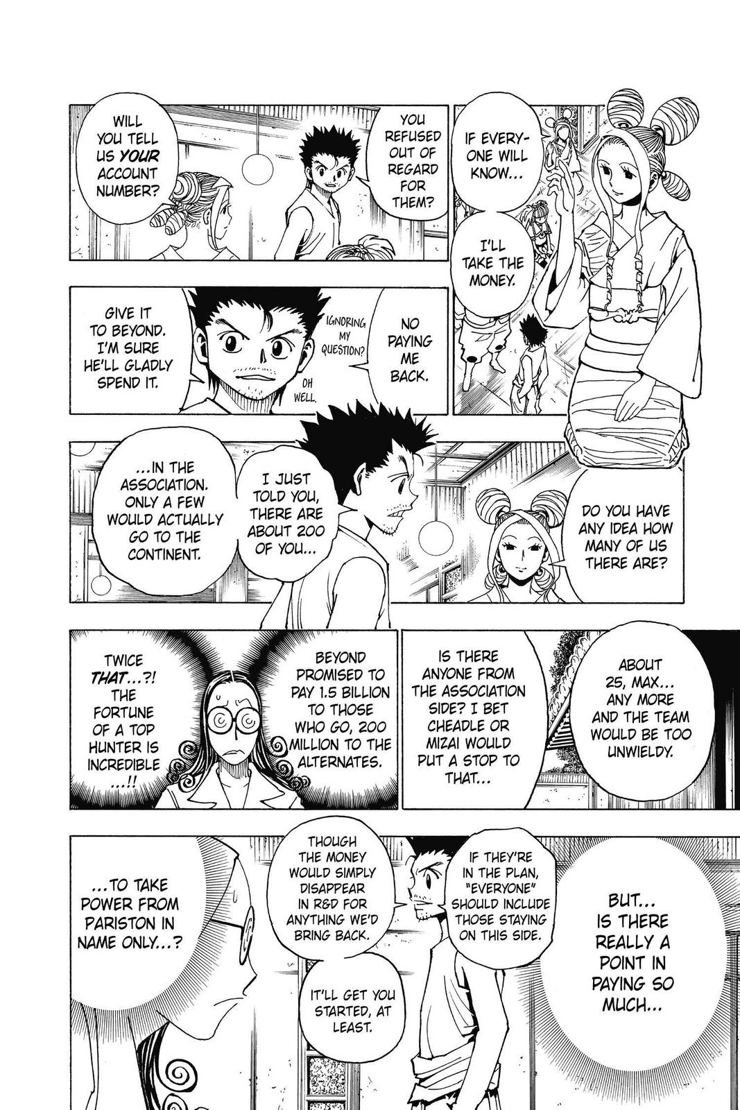 Hunter x Hunter Chap 345 - Next Chap 346
