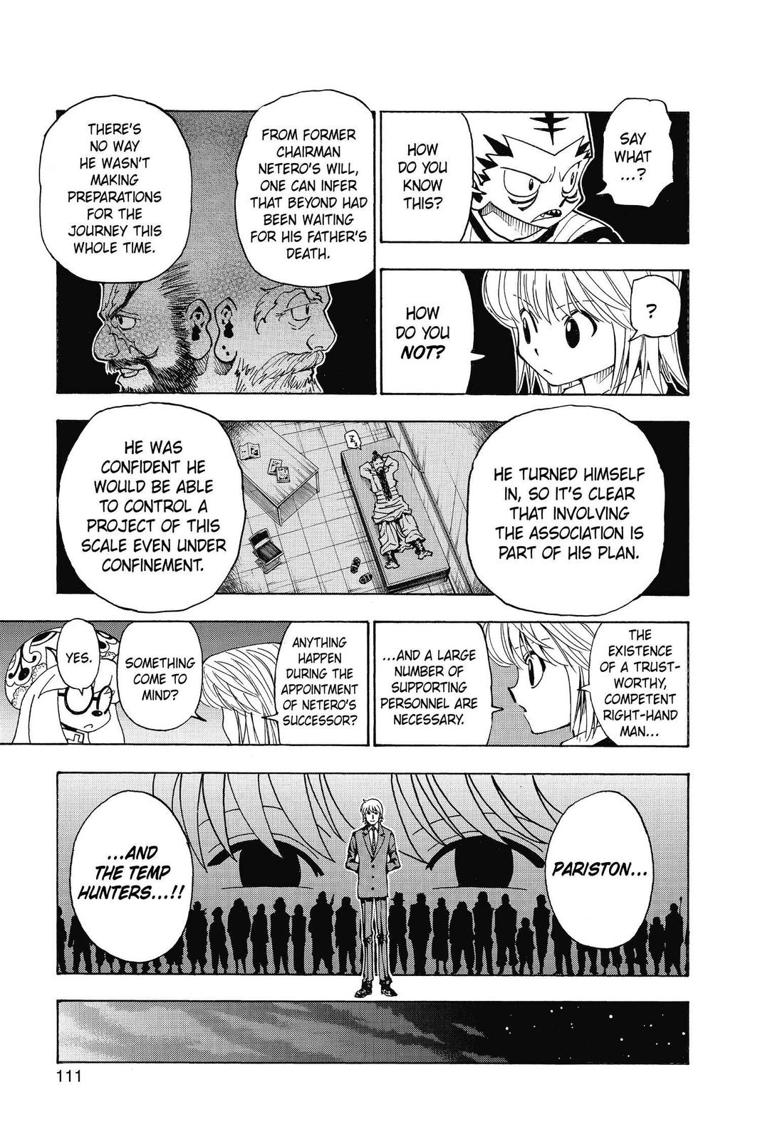 Hunter x Hunter Chap 346 - Next Chap 347