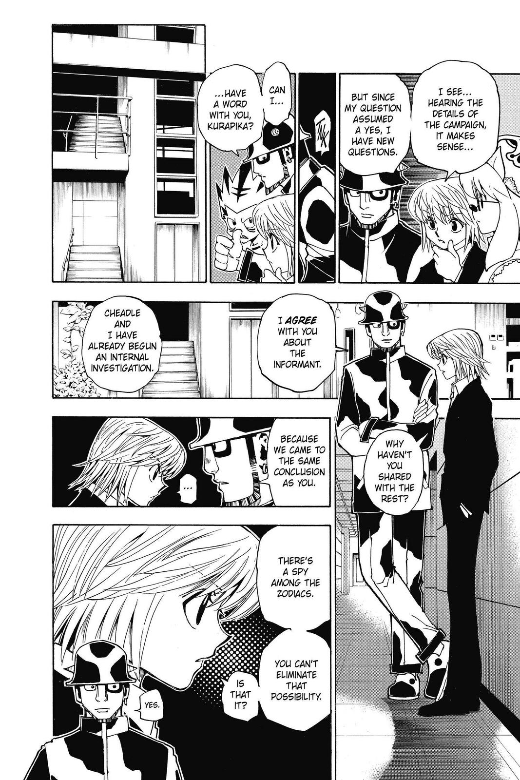 Hunter x Hunter Chap 346 - Next Chap 347